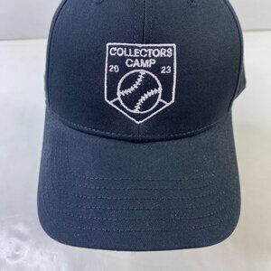 Collectors Camp 2023 Baseball Cap Adjustable Black With eBay Logo Embroidery Uni